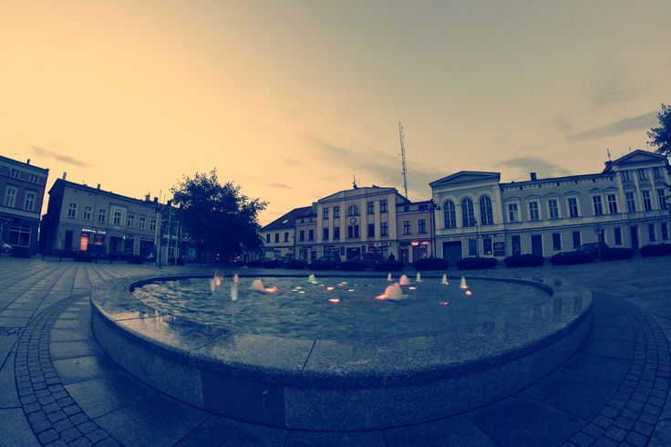 widok na miasto Wągrowiec